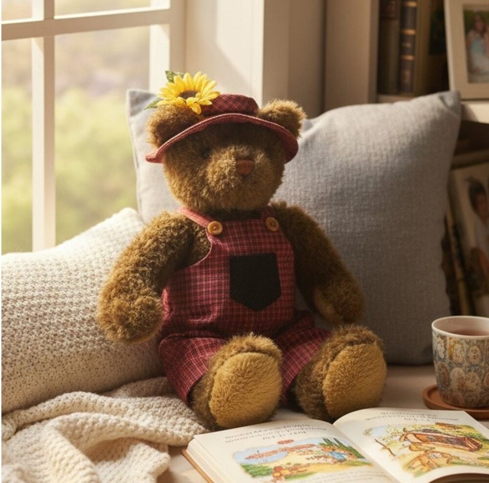 Gund Bear Tales Classic Collection Teddy Bear Plush 15 Inch Brown Stuffed Animal